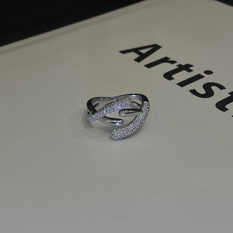 Niche Design, Cold Wind, Advanced Adjustable Index Finger Opening, Light Luxury, Advanced Sense Ring, Women'S Fashion Personality