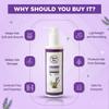 TRENDTREE® Rosemary Conditioner for Dry & Damaged Hair | With Aloe Vera, Neem & Pro-Vitamin B5 - Sulfate-Free, Paraben-Free, Lightweight Formula | D