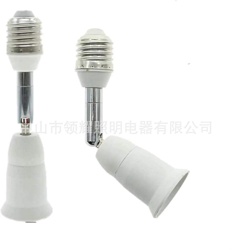 B22 to E27 Extension Extender LED Light Bulb Lamp Adapter Socket Converter