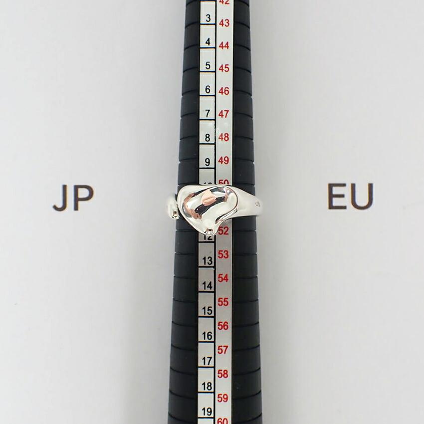 [Pre-owned] TIFFANY 750 Full Heart Ring / Size 12 / j109-6