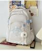 Schoolbag New School Bag Women's Japanese ins Wind Letter Embroidery Treasure Girl Travel Backpack Versatile Middle School Backpack