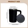 Coffee Mug Automatic Mixing Cup with Lid Portable Versatile Auto Stirring for Tea Protein Powder