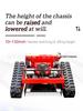 European Remote Control Lawnmower for Orchard Weeding and Slope Protection
