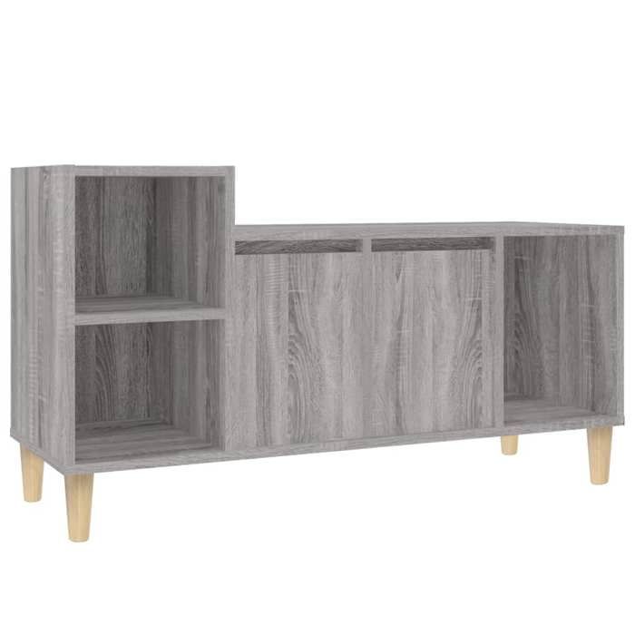 VidaXL TV Stand Sonoma Grey 100x35x55 Cm Engineered Wood 821178