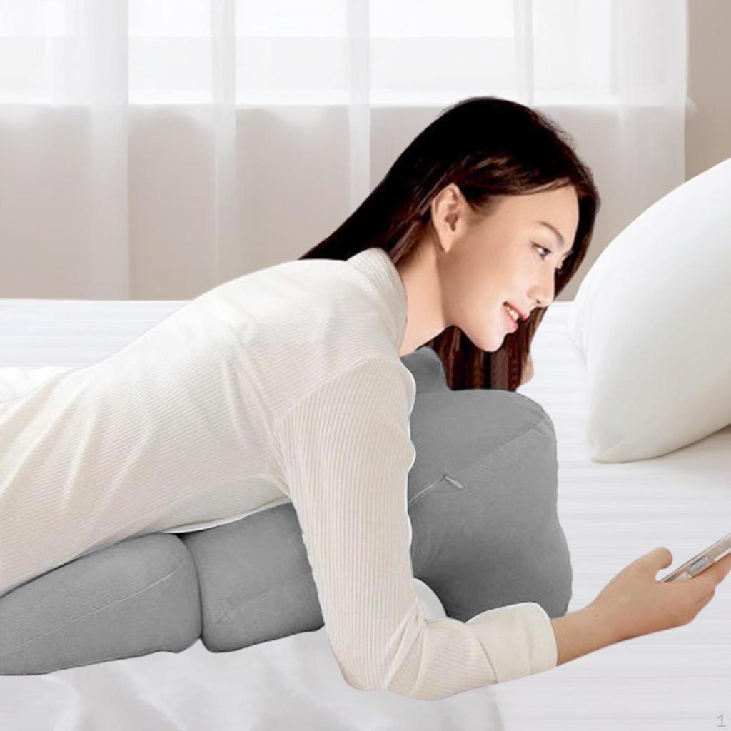 Comfortable Prone Cushion with Neck Support Designed for Reading At Home