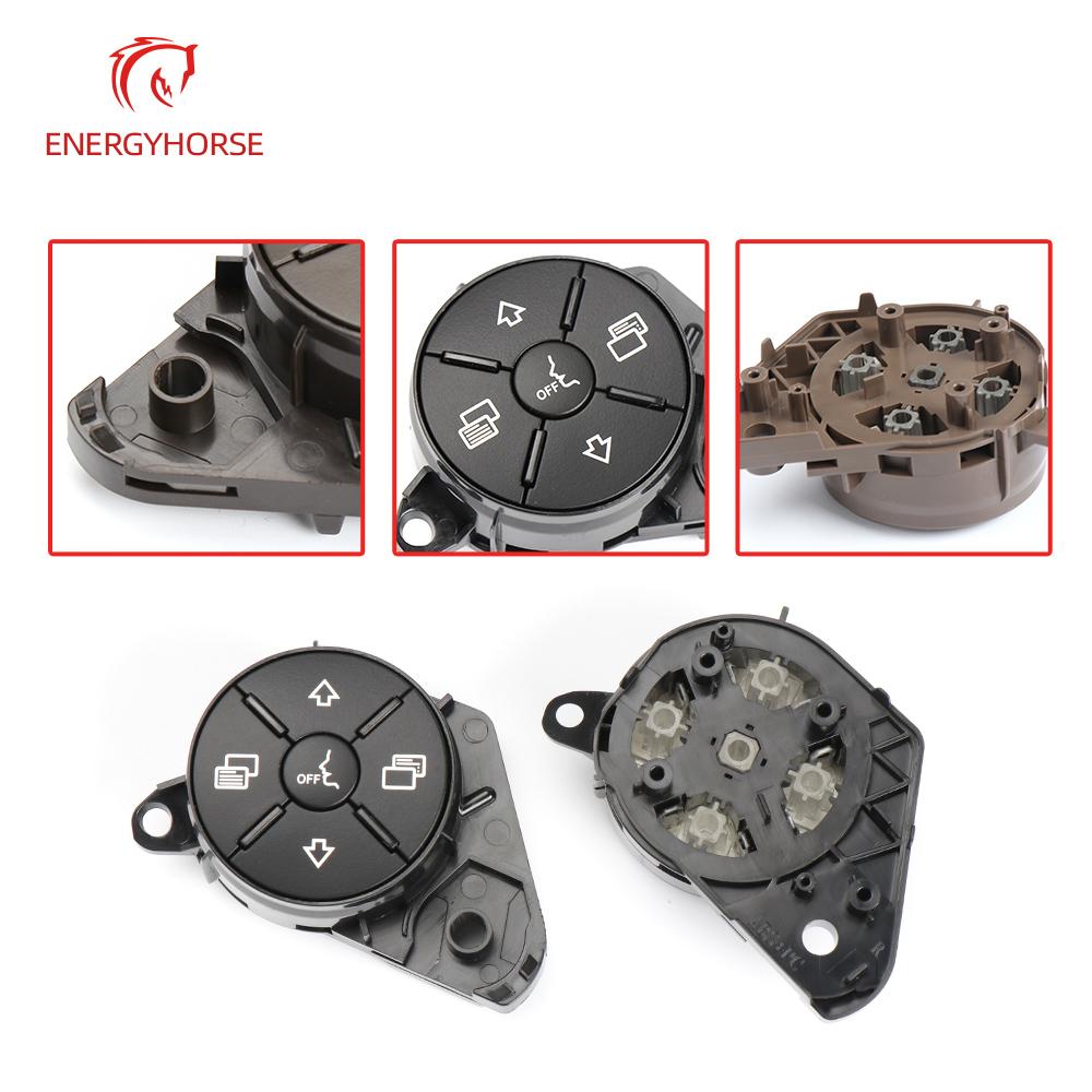 For Mercedes W164 X164 W251 Car Steering Wheel Switch Control Button Trim Cover Kit For Benz ML GL R Class Auto