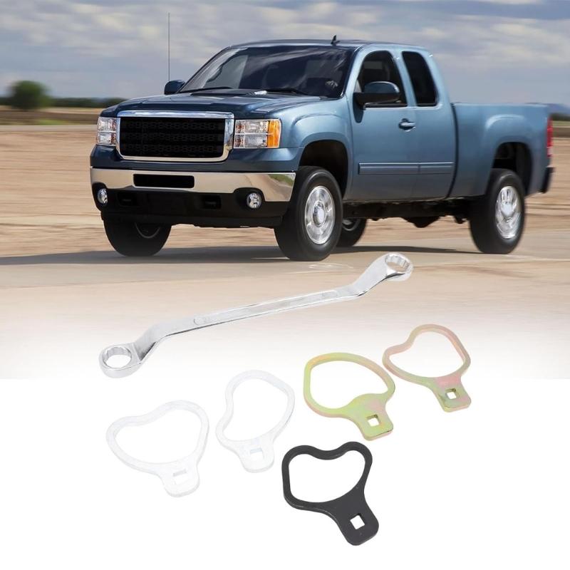 Professional Automotive 41620 Cambers Alignment Tool For Cars Includes 5 Adjustable Holders And Extended 14.5" Wrench