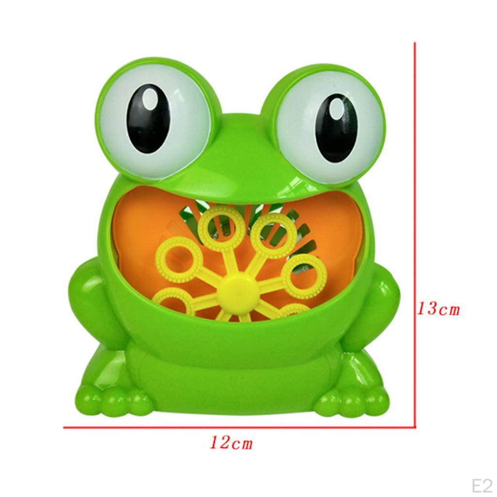 For Kids, Frog Automatic Bubbles Blower, Portable Indoor and Outdoor Games