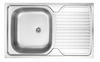 1-Bowl Drop-In Sink Decor with Trap Apollo