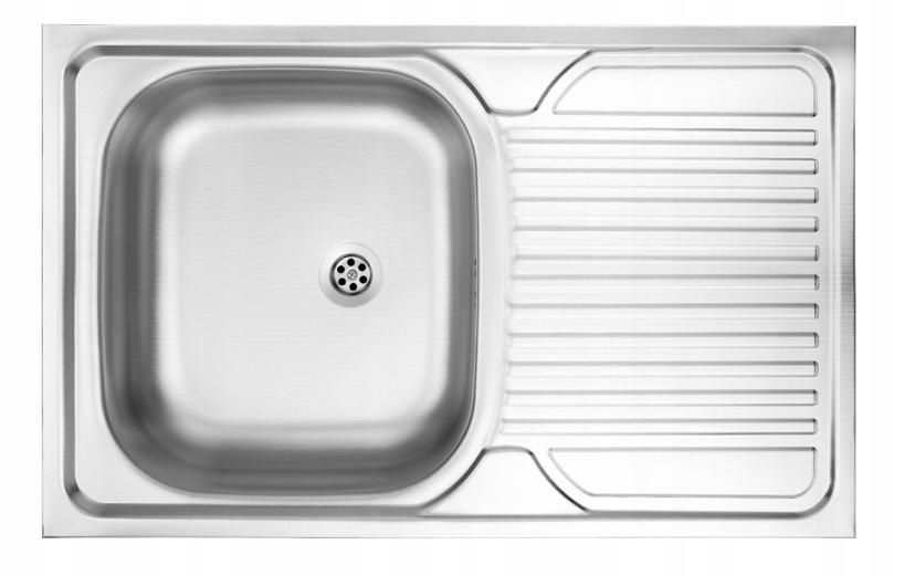 1-Bowl Drop-In Sink Decor with Trap Apollo