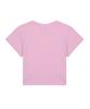 Isjabaibeu Cat Saying Crop T-Shirt_Pink