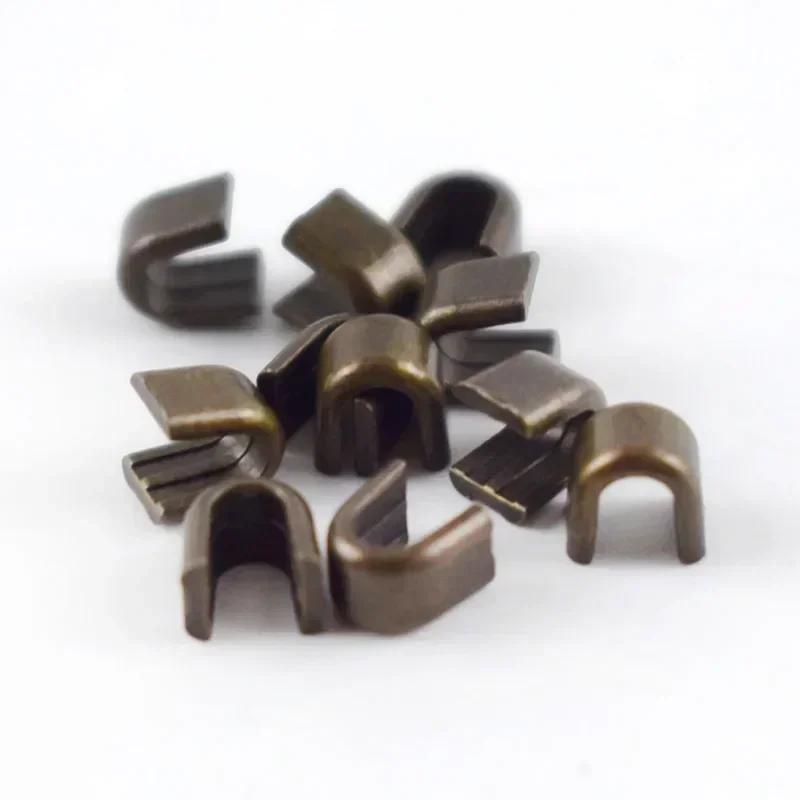 50/100g Meetee 3# 5# 8# 10# Zatyczka do zamka typu U do zamków metalowych, nylonowych, żywicznych Torba Ubrania Suwak Antypoślizgowy Stop Naprawa Akcesoria