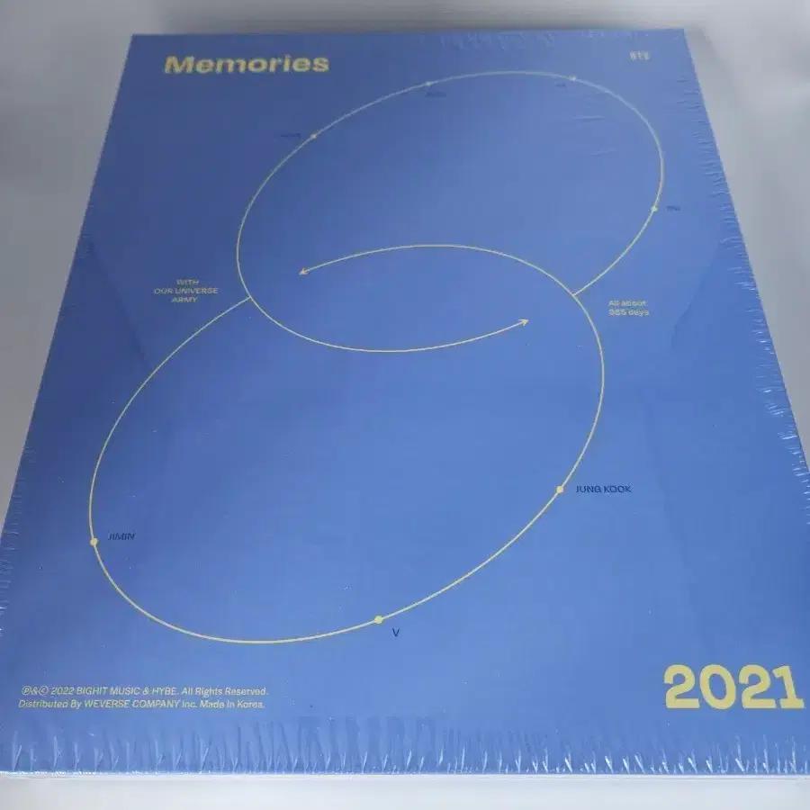 BTS Unopened - Memories 2021 DVD Album