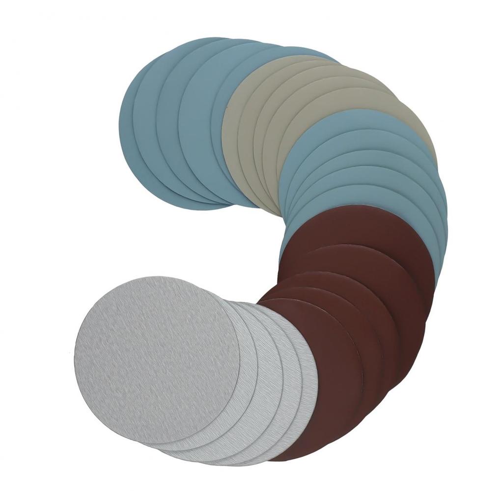 25pcs Sanding Disc 125mm Wet & Dry 5 Inch 1000-5000 Grits High Quality