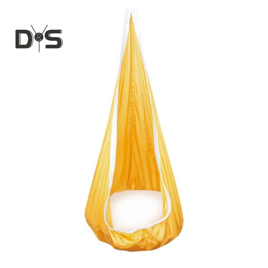 1 Set Kids Therapy Swing with Cushion Indoor Outdoor Ceiling Tree Hanging Hammock Chair Hardware Included Special Needs Kids Adults Sensory Swing