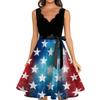 Summer Dresses for Women 2026 Casual Dresses for Women with Star Print Midi Dresses for Women Graduation Dress