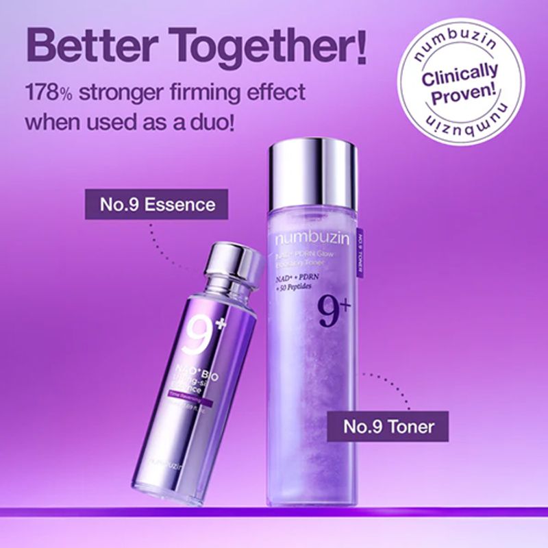 NUMBUZIN No.9 NAD PDRN Glow Boosting Toner 150ml