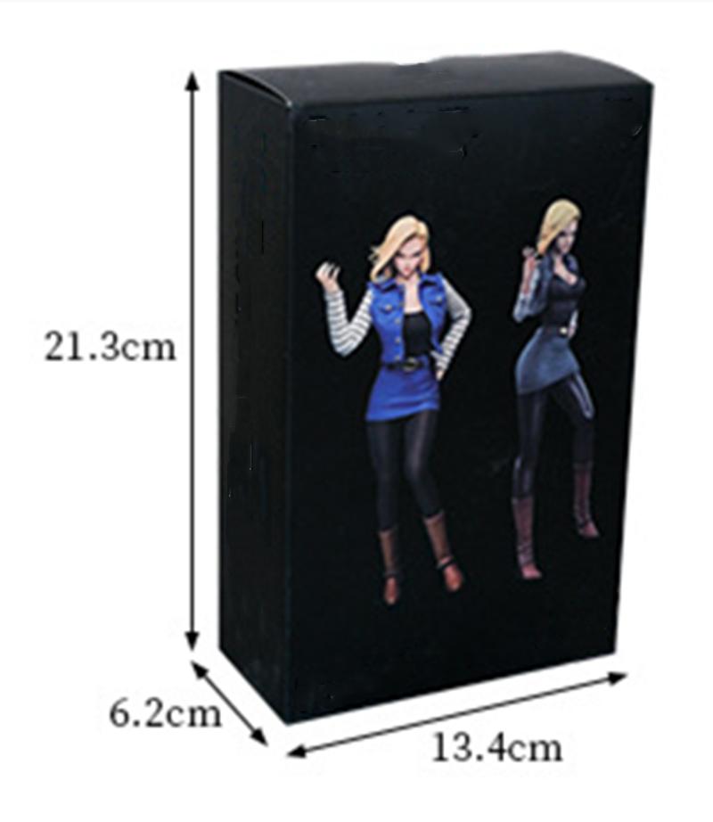 Anime Dragon Ball Z Super Saiyan Android 18 Lazuli GK PVC Action Figure Sexy Girls Statue Collectible Model Toys Doll Gifts 19cm