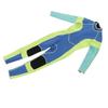 Women Wetsuit 3mm Thickened Long Sleeve Thermal One Piece Diving Suit for Water Sports XL