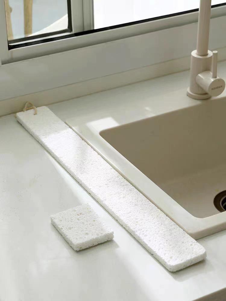 Wood Pulp Cotton Absorbent Sponge Pad for Dishwashing & Table Cleaning