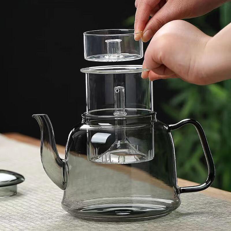 Heat-Resistant Glass Teapot