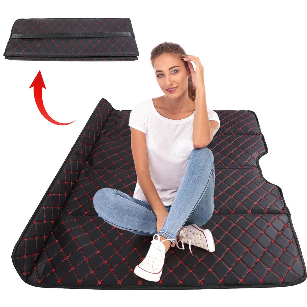 Car Mattress Non-Inflatable Car Back Seat Folding Bed Mattress Universal Portable Back Seat Mattress for Sedan SUV Truck