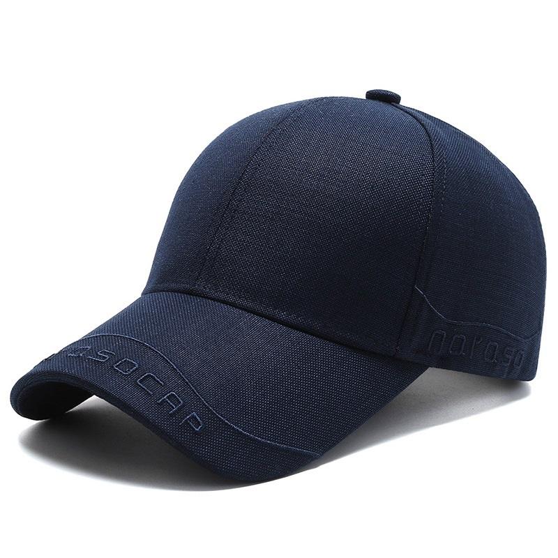 New Black Baseball Caps For Men Women Sunhat Solid Letter Sunscreen Cap Outdoor Fishing Running Hip Hop Baseball Hats Casquette