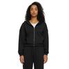 Urban Classics Womens/Ladies Cozy Zip Cropped Hoodie