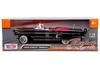 Motormax Scale Chevrolet Impala Cabriolet 1958 Diecast Model Car 1/18 (Black)