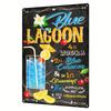 Retro Metal Wall Art for Office Living Room Outdoor, 8x12 Inch