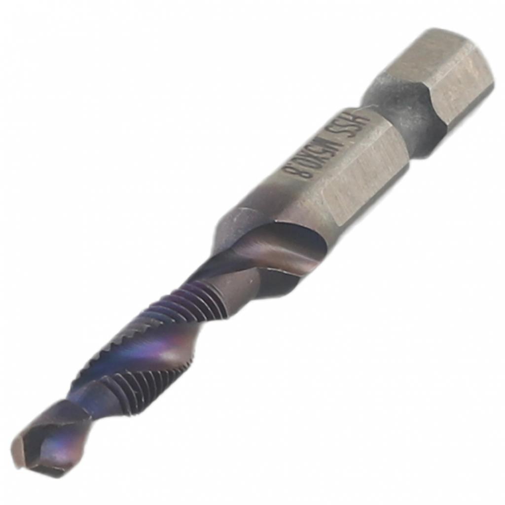 Screw Machine Tap Drill Bit 1/4 Hexagon Shank For Fast Drilling And Tapping