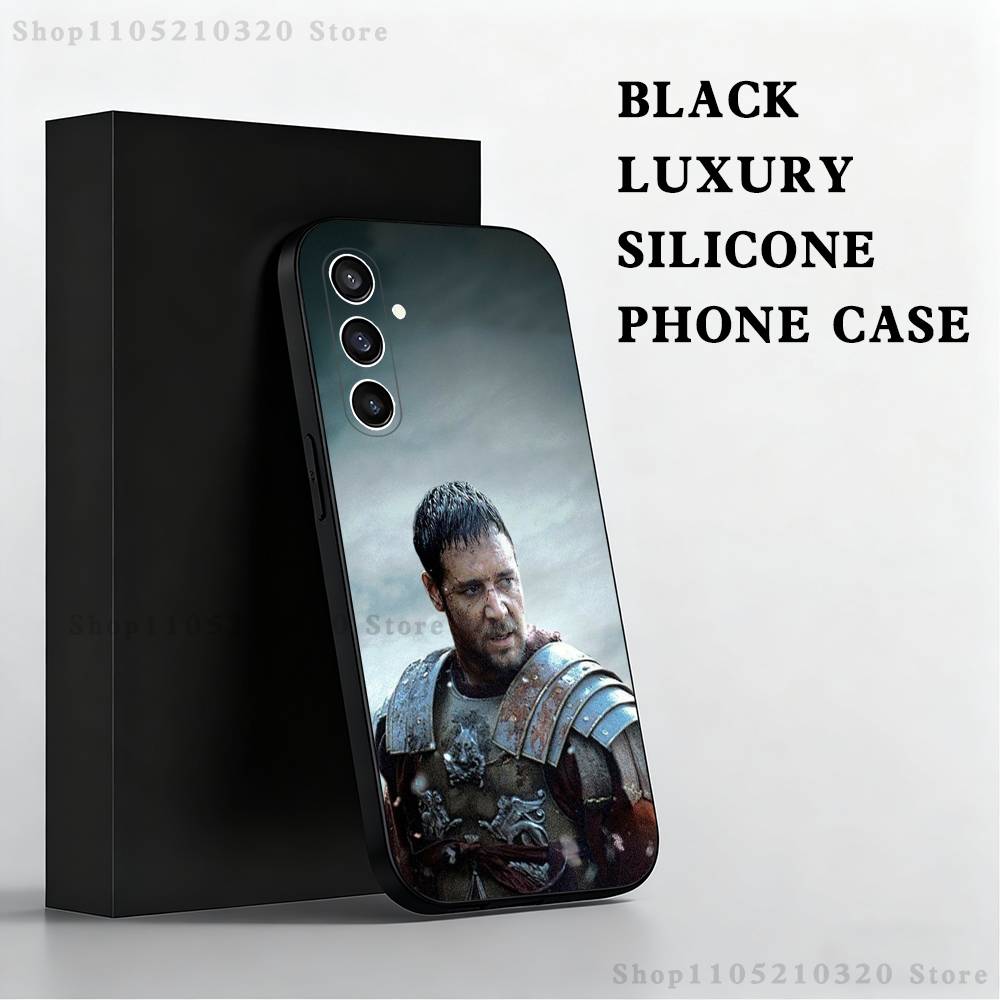 Movie G-Gladiator 2 Phone Case For Samsung S 25,24,23,22,30,21,10,9,Ultra,Plus,Lite,FE,4,5 G Black Soft Case