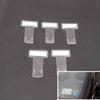 Cars Auto Parts Ticket Parking Card Permit Windscreen Holder Clip Windshield 5Pcs Car Adhesive