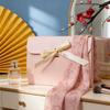 1Pc Silk Scarf Packaging Gift Wrapping Gift Box Practical Packaging Box Minimalist Envelope-style Pearlescent Paper Ribbon