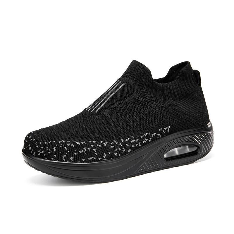 New shoes casual shoes breathable and lightweight mother shoes lace-up air cushion sneakers