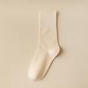 Female Spring and Autumn Colored Cotton Without Bone In The Tube Cotton Socks