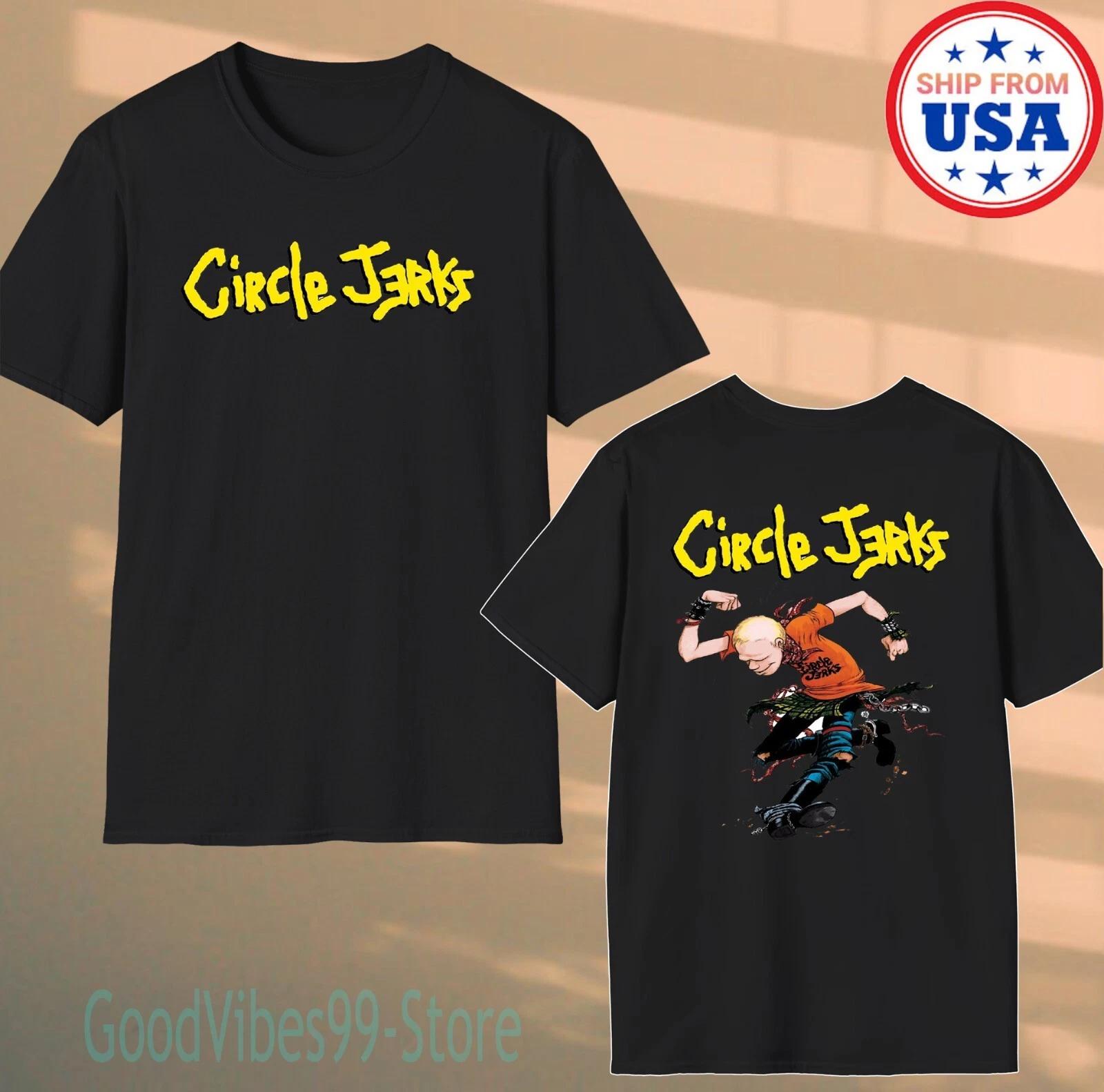 CIRCLE JERK Men s Black Size S-5XL S