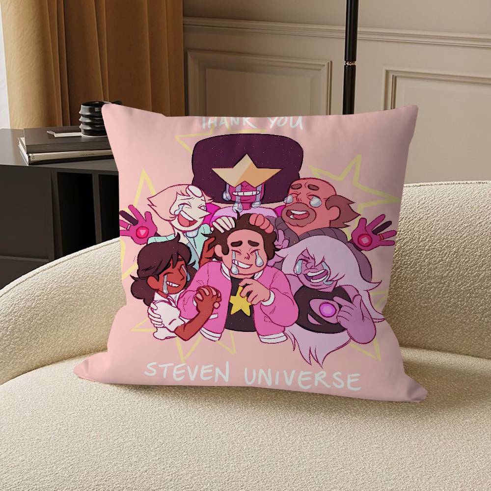 Steven Universe Pillowcase Toon Gift Cushion Cover Bedroom Home Sofa Chair Seat Decor Pillow Case