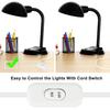 2pcs Inline Cord Switch, AC 250V 6A On-Off Lamp Control Appliance Switch for Bedroom Table Lamp Desk LED Lights(White)