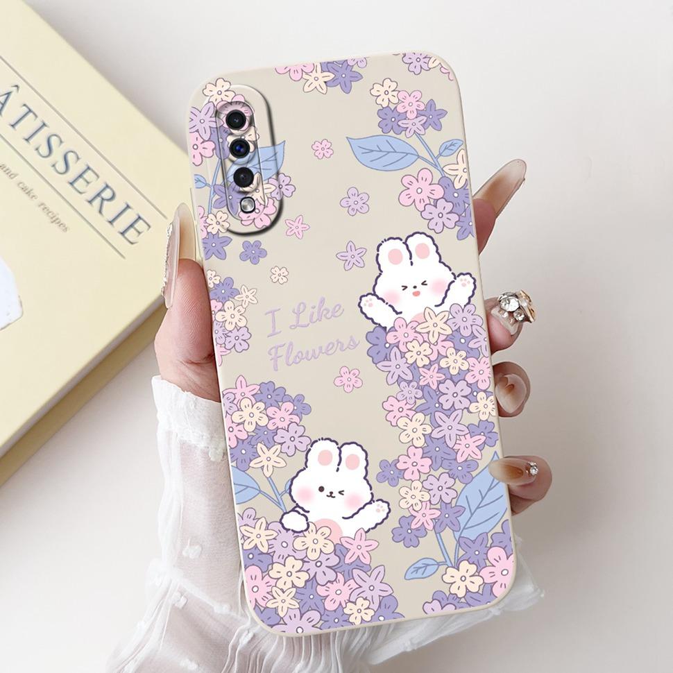 Protector Cover For Samsung Galaxy A50 Case Floral Animals Silicone Soft Coque for Samsung A50 SM-A505FN Case Phone Bags