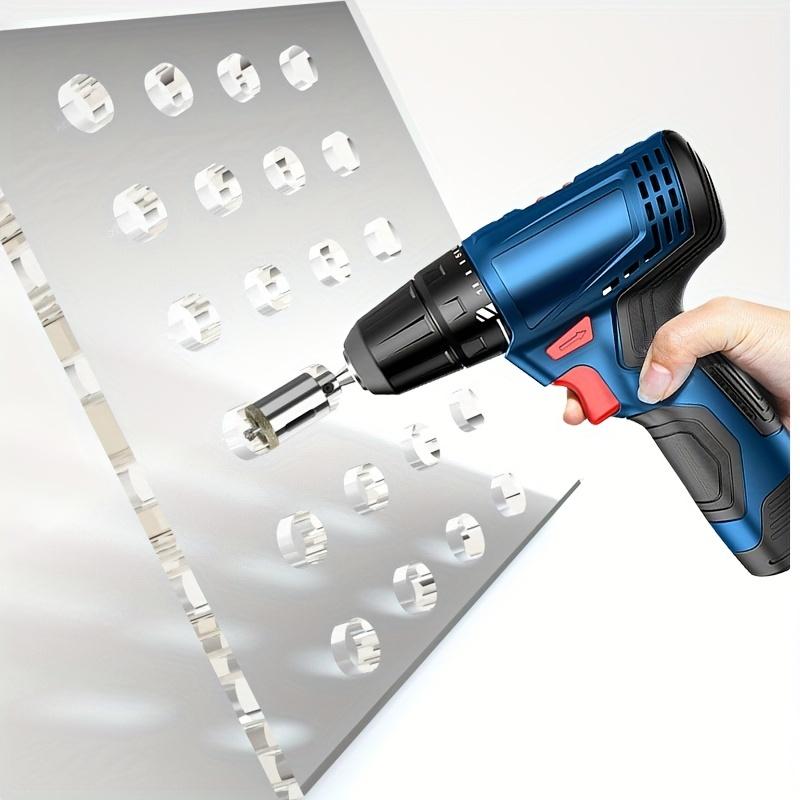 Ceramic Tile Hole Drill Glass Hole Opener Twist Center Drill with Positioning Drill Drilling Artifact