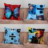 Singer Ed S-Sheeran Pillow Case For Home Bedroom Car Office Decoration Living Room Sofa Cushion Cover Suitable