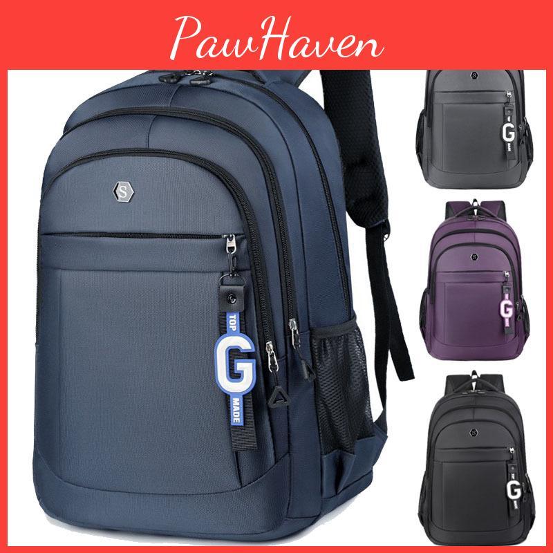 Backpack Oxford Unisex Breathable Design Laptop For Travel School Bag Business