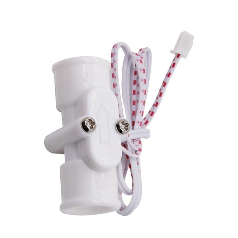 Ligero 0.6cm Agua Flujo Sensor Uso Alimenticio Interruptor G1/4 Hilo Plástico