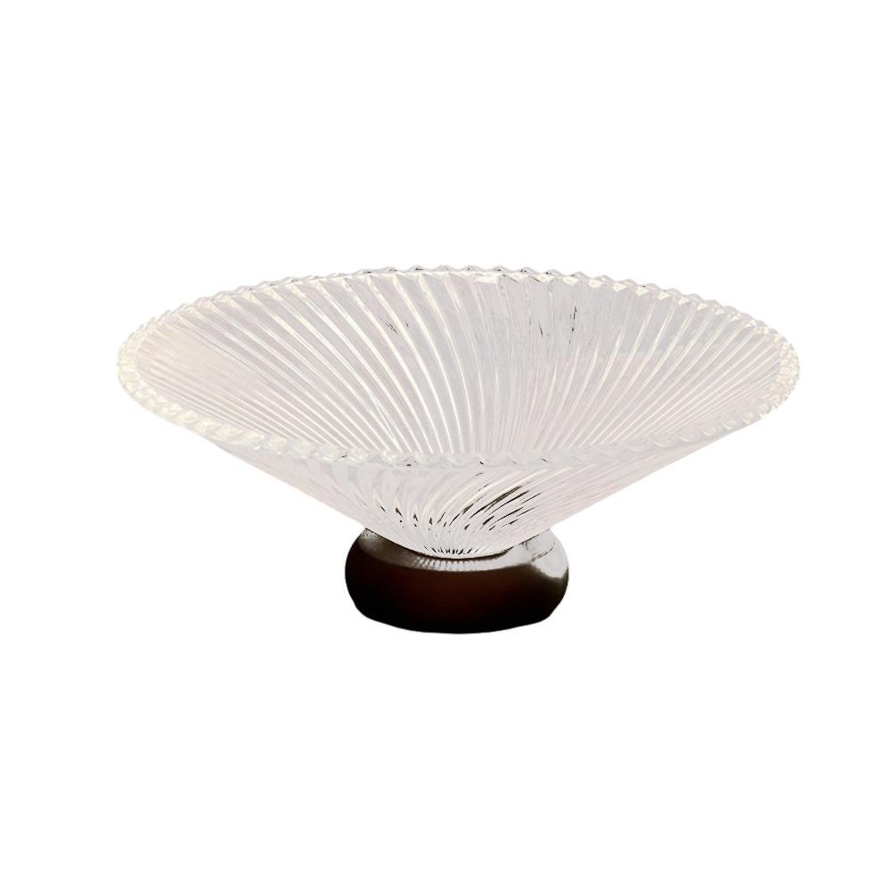 Large Capacity French Glass Berry Tray Decorative Dry Fruit Placed Tray  for Snacks Candy