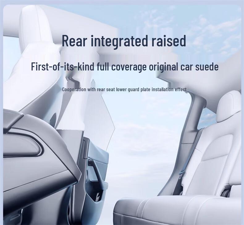 Tesla Model Y/3 Waterproof, Dirt-Resistant TPE Floor Mats - Easy to Clean, New Version