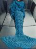 Mermaid Blanket Bedroom Warmth Winter Knitted Blanket Adult Furnishings Home