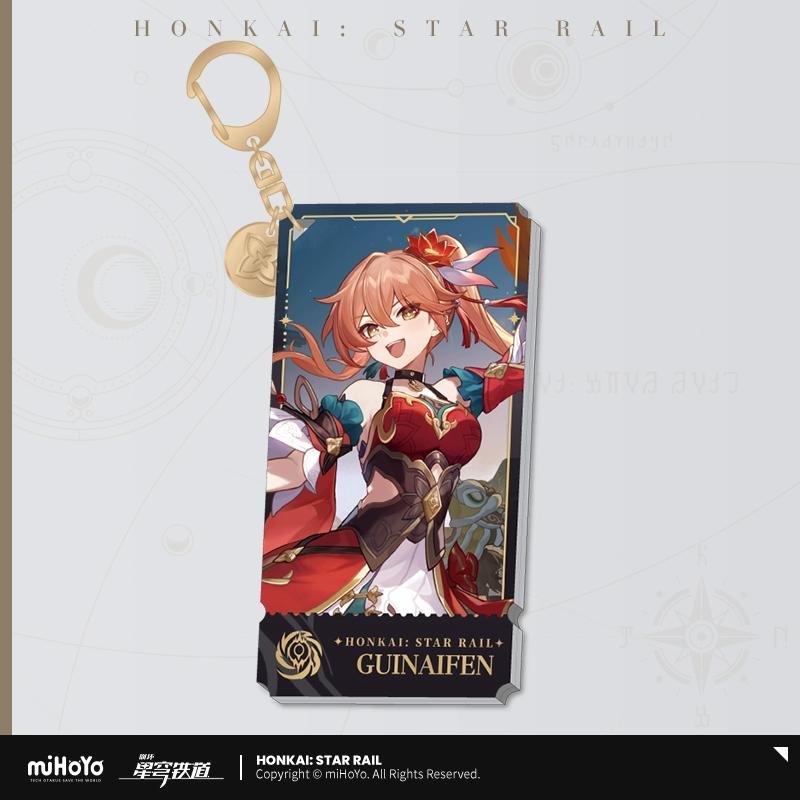 Sunsyea Honkai Star Rail Official Merch miHoYo Original Authentic The Nihility Path Acrylic Stand Kafka Acheron Fugue Hysilens