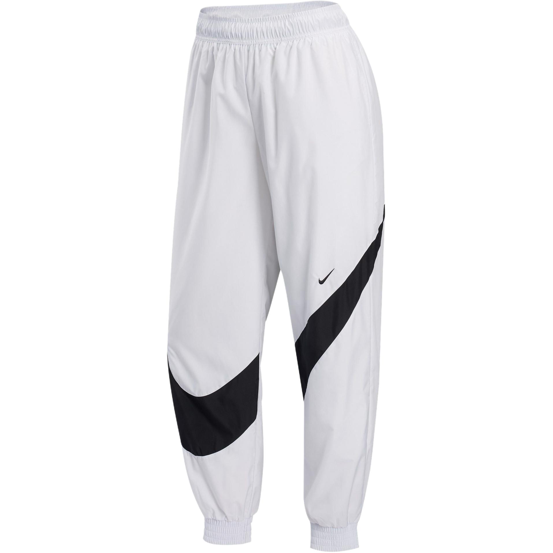 Nike Sportswear Women s Mid-Rise Knit Pants White HM8977-100 S
