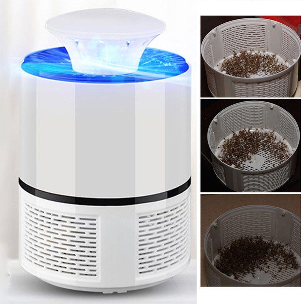 

Electric Fly Bug Zapper Mosquito Insect Pest Killer Home LED Light Lamp White